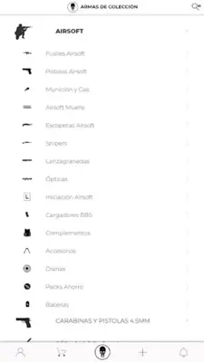 ArmasDeColección android App screenshot 1